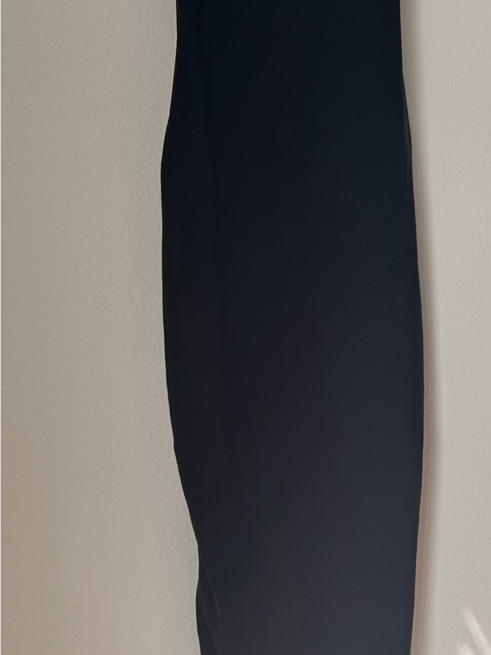 SKIMS Onyx Black Bodycon Maxi Slip Dress XXS Minimalist Adjustable Strap NWT - Picture 2 of 6
